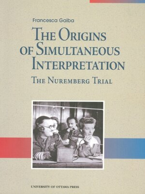 cover image of The Origins of Simultaneous Interpretation